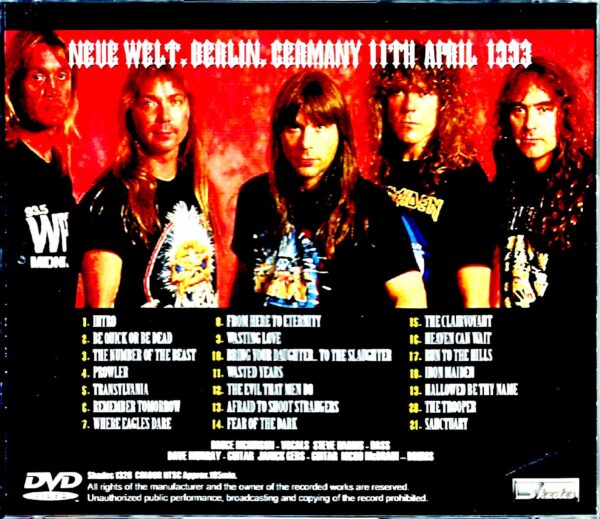 Iron Maiden/Germany 1993 - Image 2
