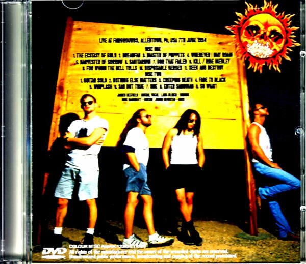 Metallica/PA,USA 1994 2Cam Mix with Ultimate Sound - Image 2