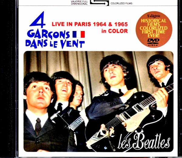Beatles/Live in Paris Color Edition France 1964 & 1965 Color Edition