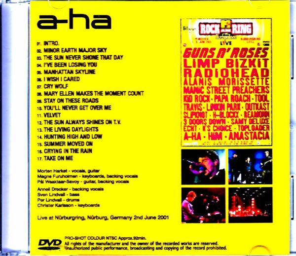 a-ha/Germany 2001 - Image 2