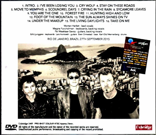 a-ha/Brazil 2015 - Image 2