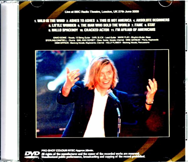 David Bowie/London,UK 6.27.2000 - Image 2