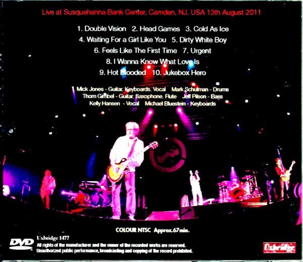 Foreigner/NJ, USA 2011 - Image 2