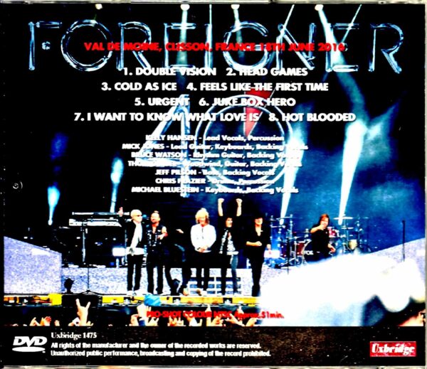 Foreigner/France 2016 - Image 2