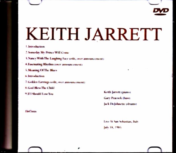 Keith Jarrett/Spain 1985 Digest - Image 2