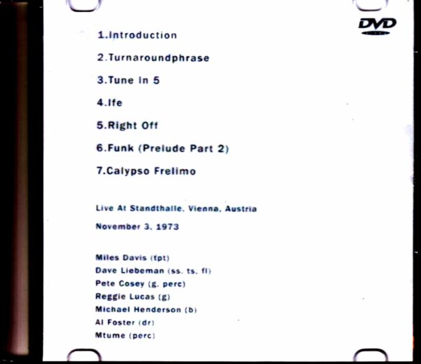 Miles Davis/Austria 1973 - Image 2