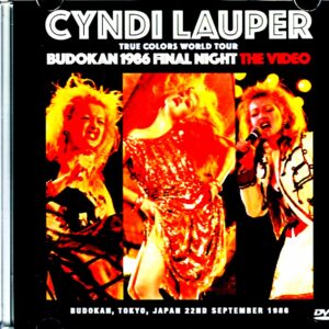 Cyndi Lauper/Tokyo,Japan 9.22.1986