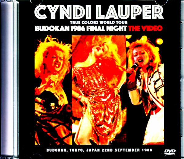 Cyndi Lauper/Tokyo,Japan 9.22.1986