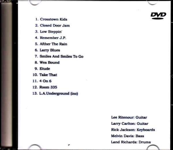 Larry Carlton,Lee Ritenour/Tokyo,Japan 1995 - Image 2