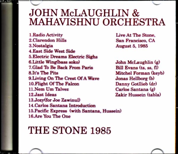 John McLaughlin & Mahavishnu Orchestra/CA,USA 1985 - Image 2