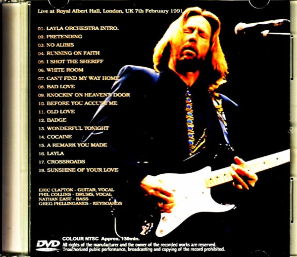 Eric Clapton,Phil Collins/London,UK 2.7.1991 Upgrade - Image 2