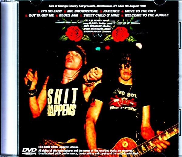 Guns N' Roses/NY,USA 8.7.1988 - Image 2