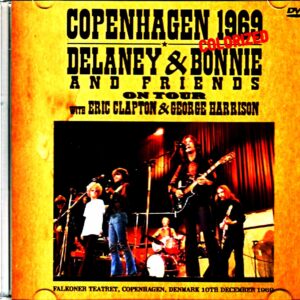 Delaney & Bonnie Eric Clapton,George Harrison/Denmark 1969 Full Color Version