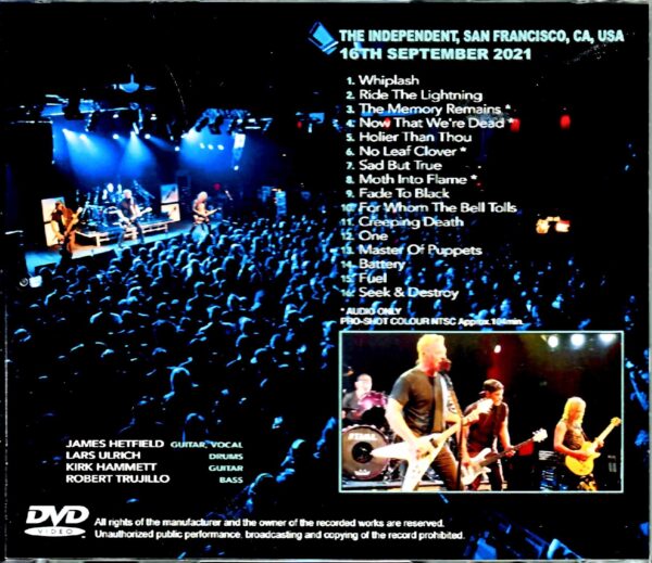 Metallica/CA, USA 2021 - Image 2