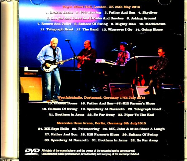 Mark Knofler/Europe Tour Collection 2015 - Image 2