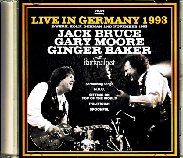 Jack Bruce Gary Moore Ginger Baker ex.Cream Gary Moore Jack Bruce/Germany 1993