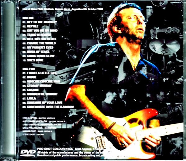 Eric Clapton Eric Clapton/Argentina 2001 Complete - Image 2