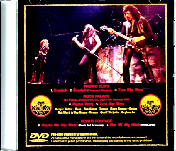 Black Sabbath: Pro-shots from the Ian Gillan era Promo Clip & more - Image 2