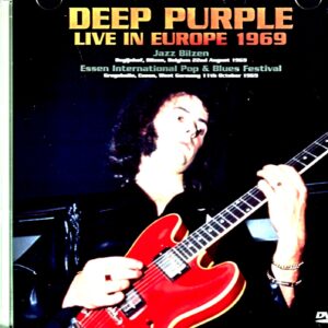 Deep Purple / Europe 1969 Jewel Version, a color version of a pro shot that symbolizes the period just before "IN ROCK"