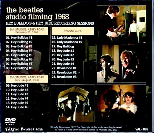 Beatles/Studio Filming 1968 Hey Bulldog & Hey Jude Recording Session - Image 2