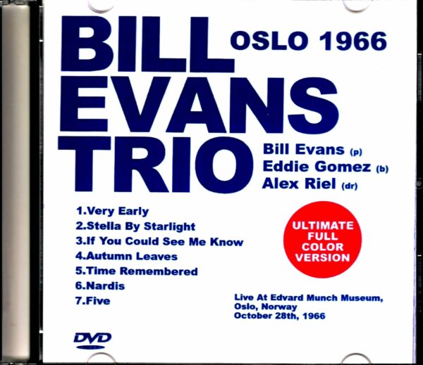 Bill Evans Trio Bill Evans/Norway 1966 Full Color Edition - Image 2