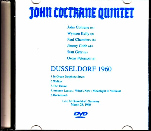 John Coltrane Quintet Stan Getz John Coltrane Stan Getz/Germany 1960 Full Color Version - Image 2