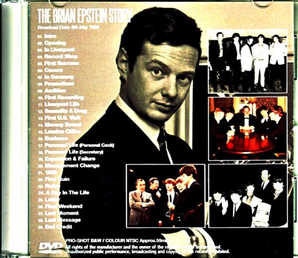Beatles Brian Epstein Story Japanese Broadcast 1999 - Image 2