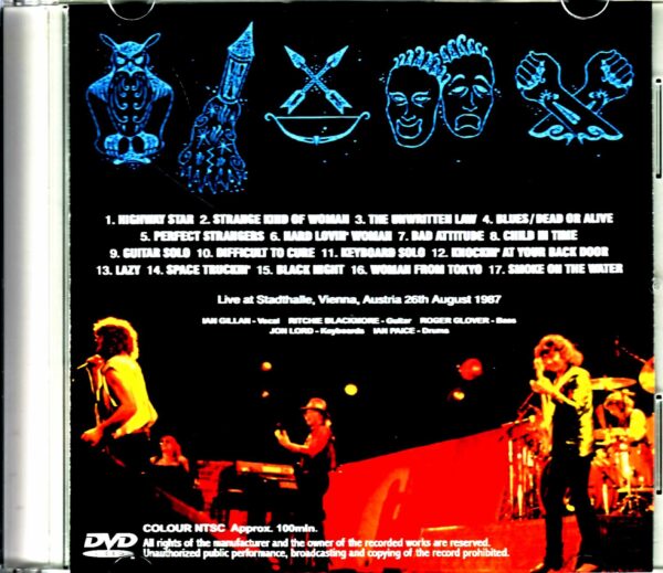 Deep Purple Deep Purple/Austria 1987 Complete - Image 2