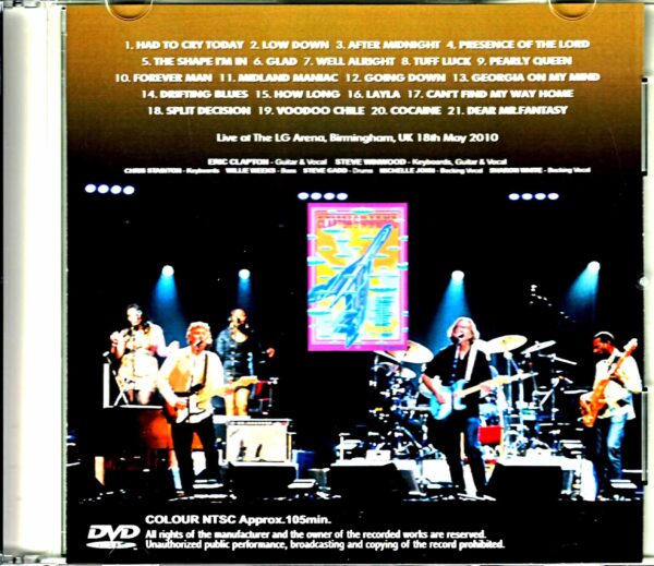 Eric Clapton Steve Winwood/England,UK 2010 - Image 2
