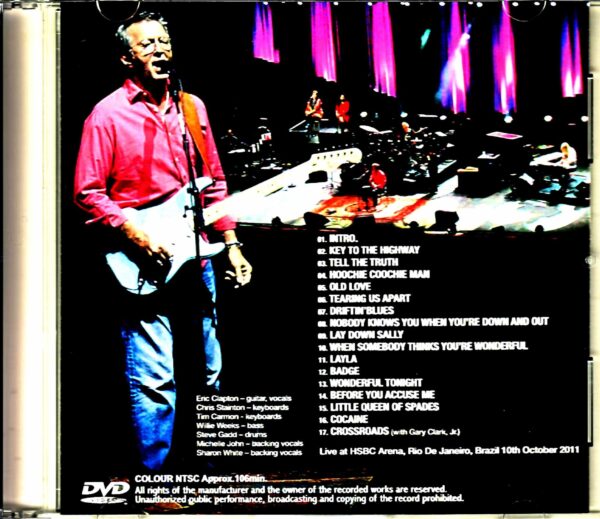 Eric Clapton/Brazil 2011 - Image 2
