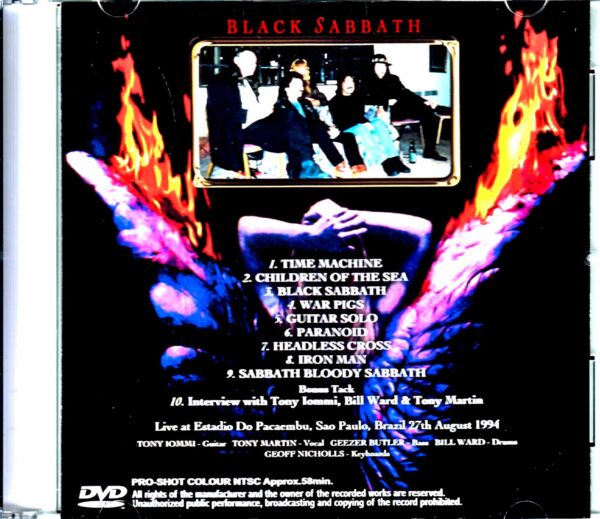 Black Sabbath/Brazil 1994 & more - Image 2