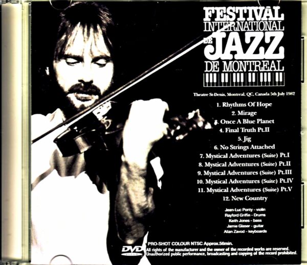 Jean-Luc Ponty/Canada 1982 - Image 2