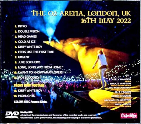 Foreigner / London, UK 2022 - Image 2