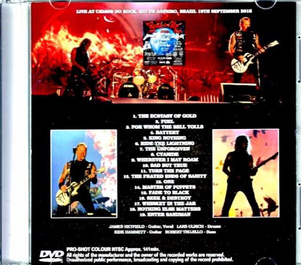 Metallica Metallica/Brazil 2015 Complete Remastered - Image 2