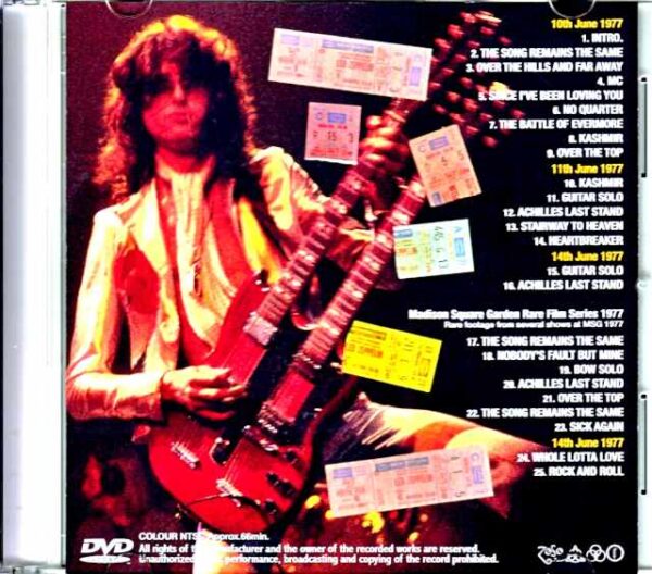 Led Zeppelin/NY,USA 1977 8mm & more - Image 2