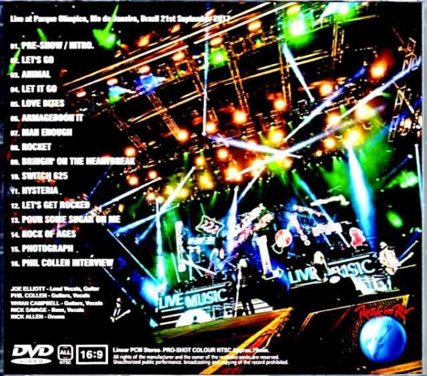 Def Leppard/Brazil 2017 - Image 2