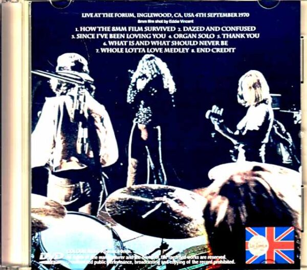 Led Zeppelin/CA,USA 9.4.1970 8mm Edition - Image 2