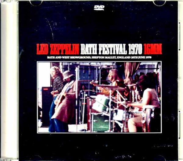 Led Zeppelin/England,UK 6.28.1970 16mm Audio Synched
