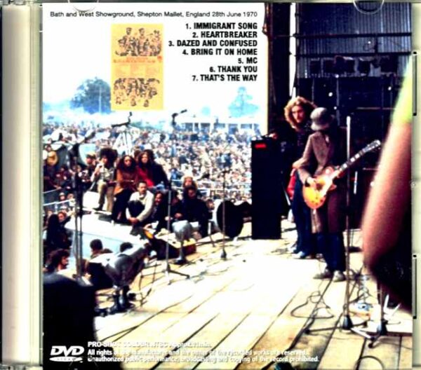 Led Zeppelin/England,UK 6.28.1970 16mm Audio Synched - Image 2