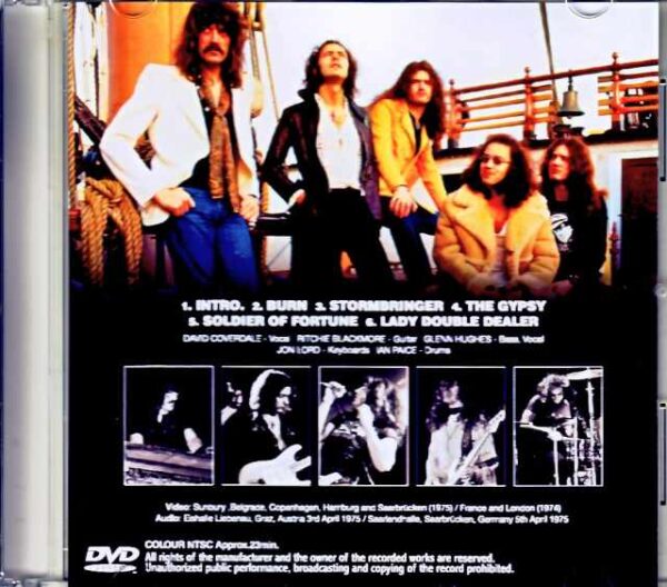 Deep Purple /Stormbringer Tour 1975 Jewel Version - Image 2