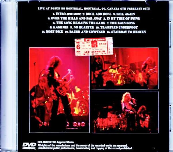 Led Zeppelin/Canada 1975 8mm Film Edition Jewel Version - Image 2