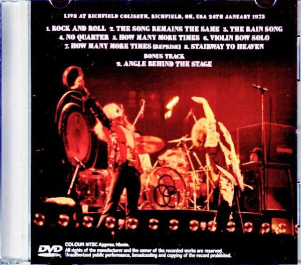 Led Zeppelin / OH, USA 1975 & more 8mm Film Edition Jewel Version - Image 2