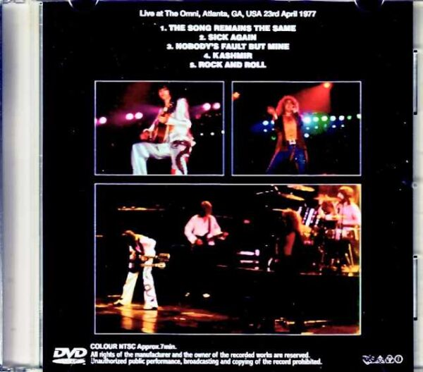 Led Zeppelin/GA,USA 1977 8mm Film Edition Jewel Version - Image 2