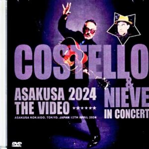 Elvis Costello Steve Nieve/Tokyo,Japan 2024 Complete Jewel Version
