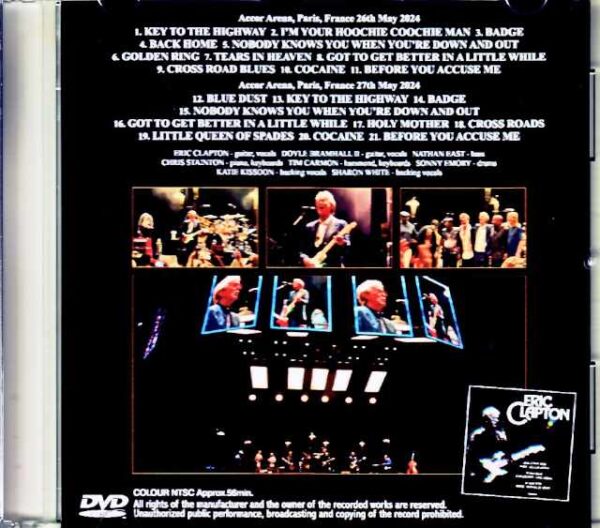 Eric Clapton/France 2024 2Days Jewel Version - Image 2