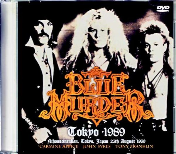 Blue Murder/Tokyo,Japan 1989 Synchronized Soundboard Edition Jewel Version