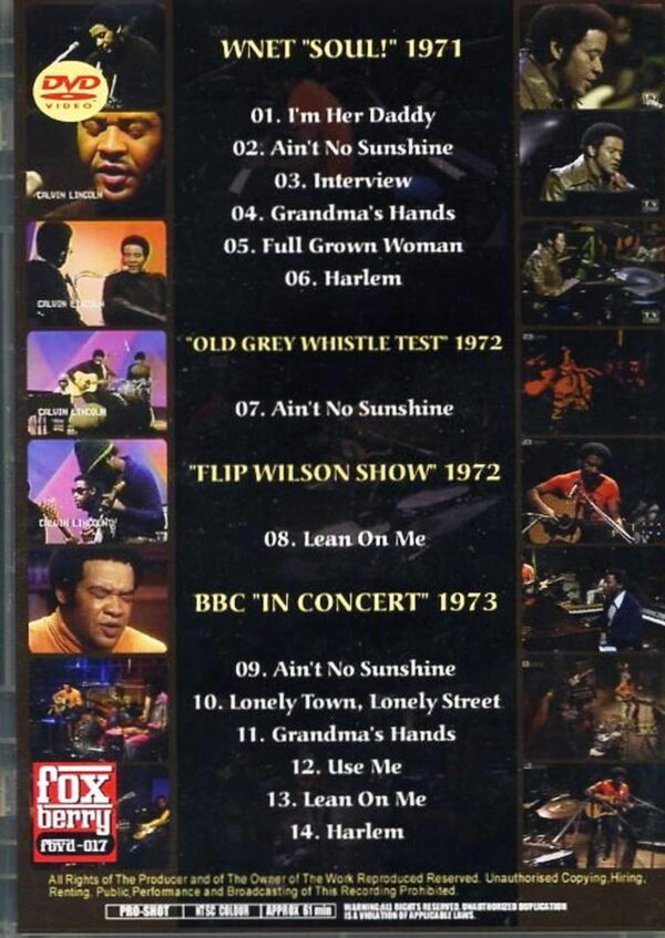Bill Withers/TV Collection 1971-1973 - Image 2