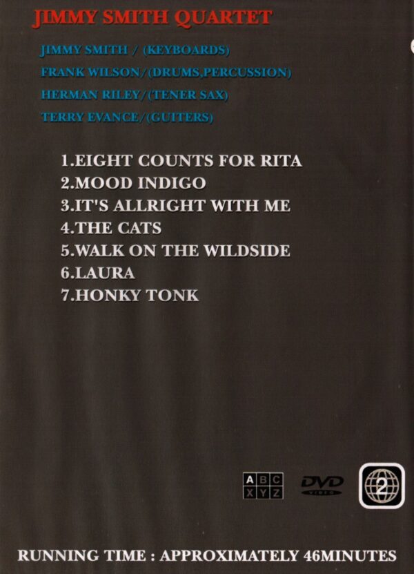 JIMMY SMITH/GERMAN TV 1988 - Image 2