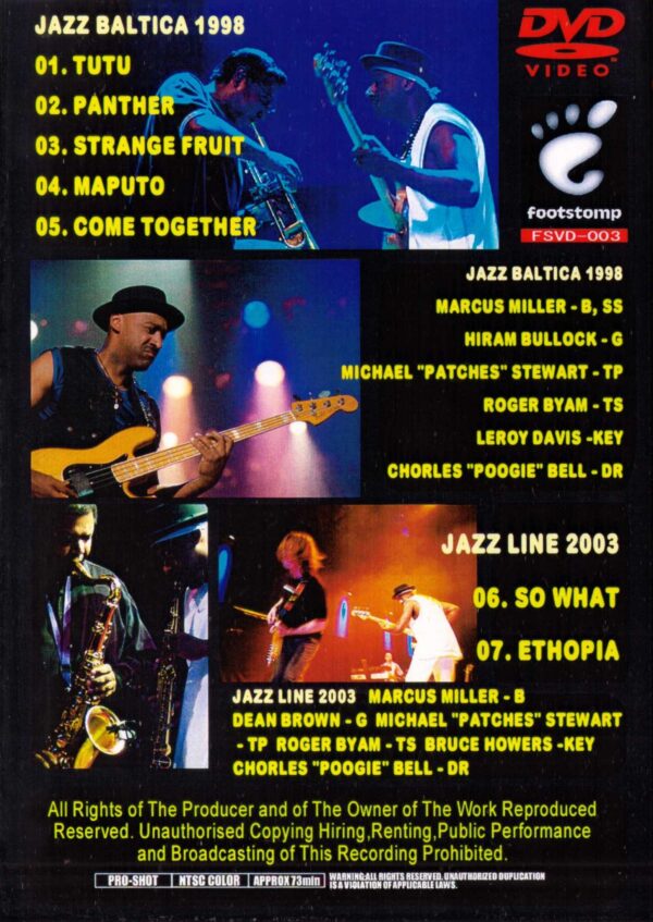 Marcus Miller/SO WHAT?LIVE IN EUROPE - Image 2