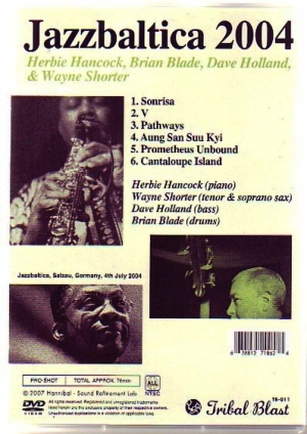 Herbie Hancock Wayne Shorter/Germany 2004 - Image 2